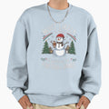 Snowman Football Fan Sweatshirt - Casual Everyday Wear Unisex - T-Shirt, Sweatshirt, Hoodie