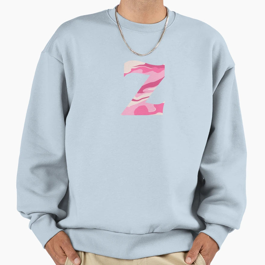 Letter Z Sweatshirt - Custom Art Print for Adults - T-Shirt, Sweatshirt, Hoodie