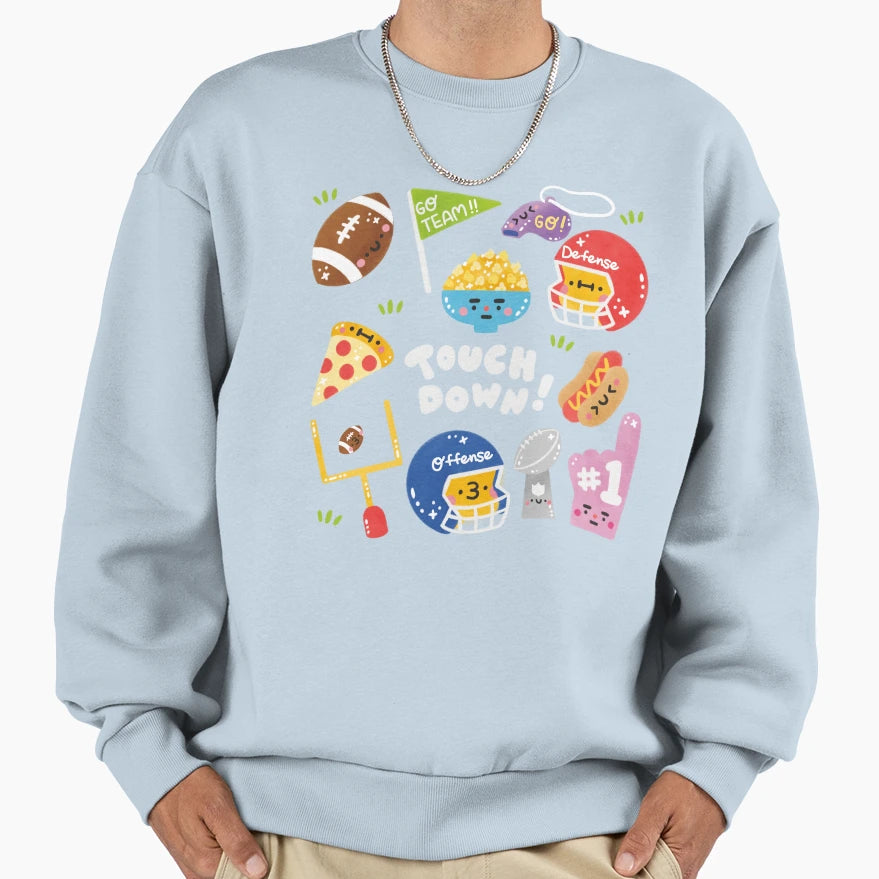 Football Sweatshirt - Graphic Print Unisex - T-Shirt, Sweatshirt, Hoodie