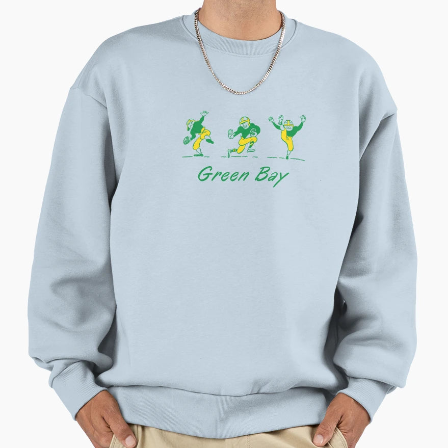 Packers Football Players Sweatshirt - Custom Art Print for Adults - T-Shirt, Sweatshirt, Hoodie
