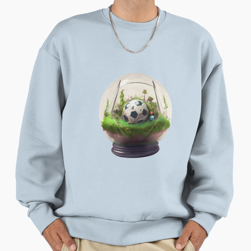 Wild Soccer Ball Sweatshirt - Graphic Print for Adults - T-Shirt, Sweatshirt, Hoodie
