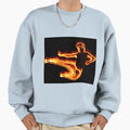 Burning Jump Sweatshirt - Aesthetic Graphic Men Women - T-Shirt, Sweatshirt, Hoodie