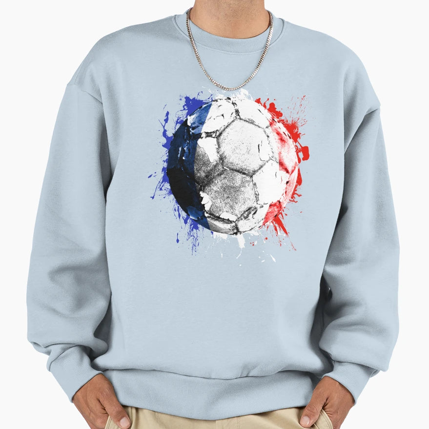 Football France Sweatshirt - Aesthetic Graphic Unisex - T-Shirt, Sweatshirt, Hoodie