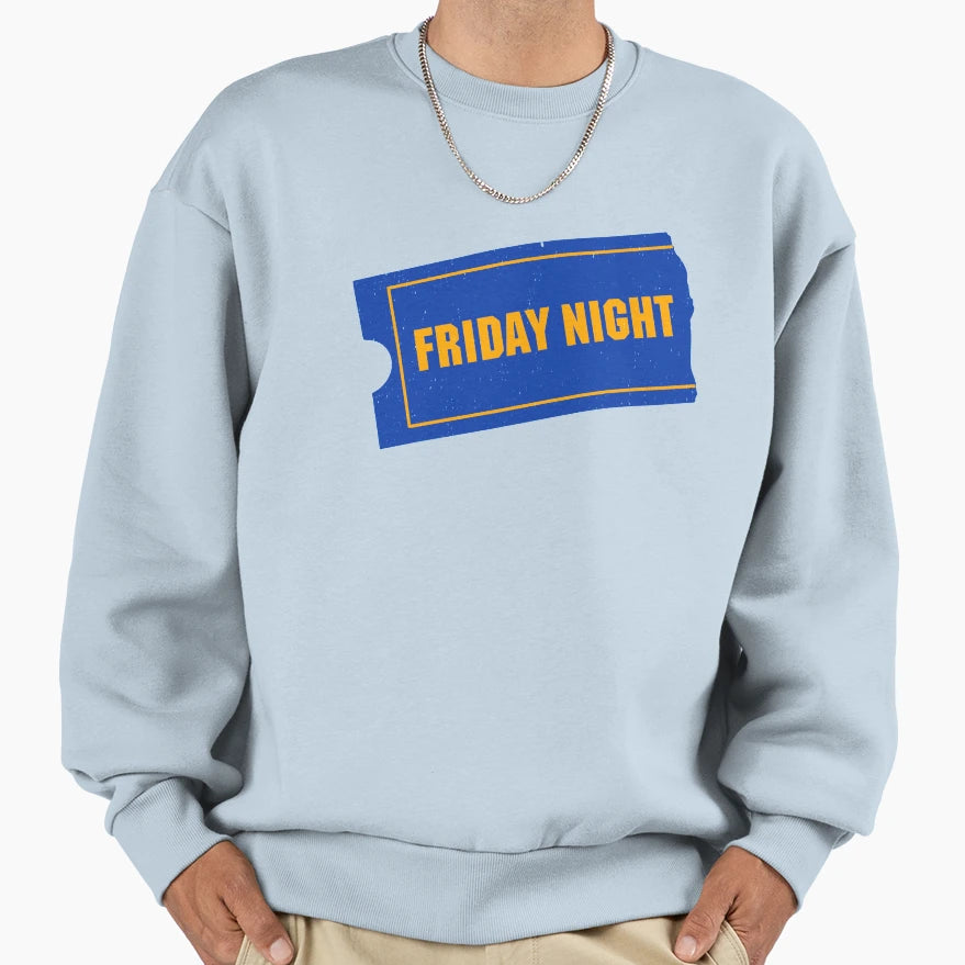 Friday Night Blockbuster Video Logo Sweatshirt - Streetwear Style Men Women - T-Shirt, Sweatshirt, Hoodie