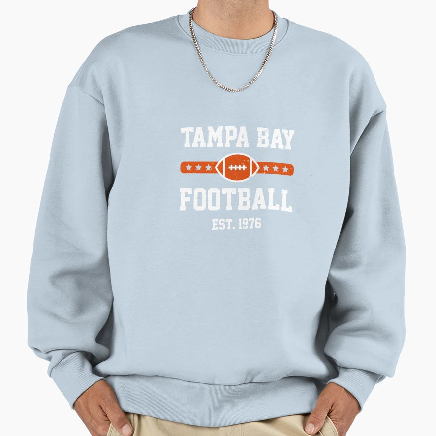 Tampa Bay Football American Football Sweatshirt - Graphic Print Unisex - T-Shirt, Sweatshirt, Hoodie