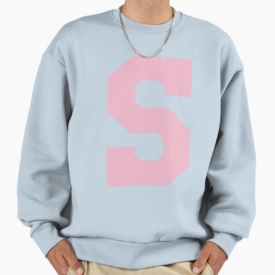 Alphabet Rose S Sports Letter S Sweatshirt - Streetwear Style Unisex - T-Shirt, Sweatshirt, Hoodie