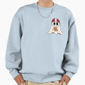Football Ghost Sweatshirt - Minimalist Print for Adults - T-Shirt, Sweatshirt, Hoodie