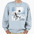 Skeleton Playing Football Sweatshirt - Trendy Graphic for Adults - T-Shirt, Sweatshirt, Hoodie