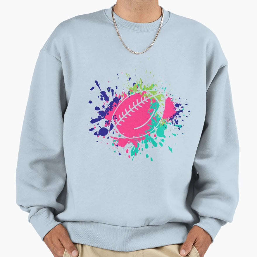 American Football Sweatshirt - Aesthetic Graphic Men Women - T-Shirt, Sweatshirt, Hoodie