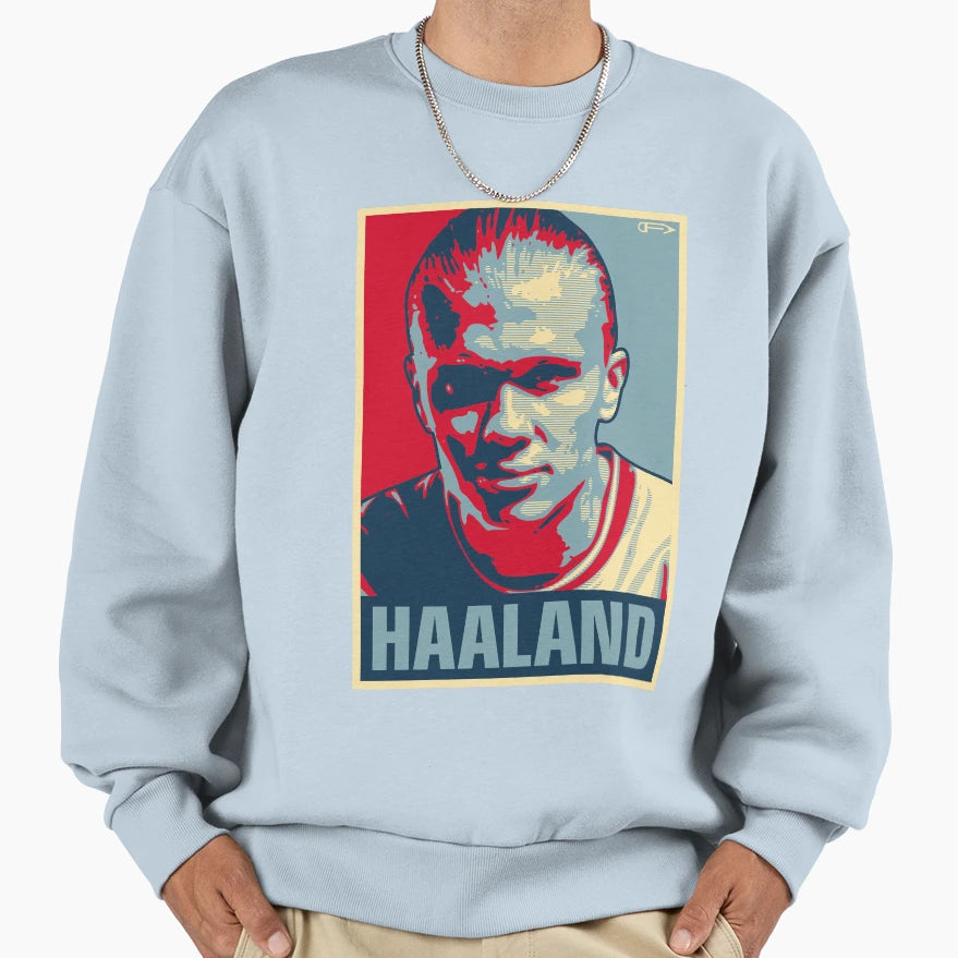 Haaland Sweatshirt - Fun Novelty Design for Adults - T-Shirt, Sweatshirt, Hoodie