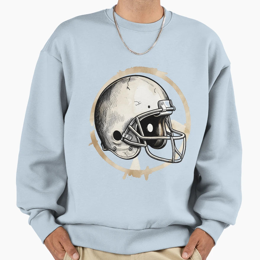 Helmet Ink Sweatshirt - Casual Everyday Wear Unisex - T-Shirt, Sweatshirt, Hoodie