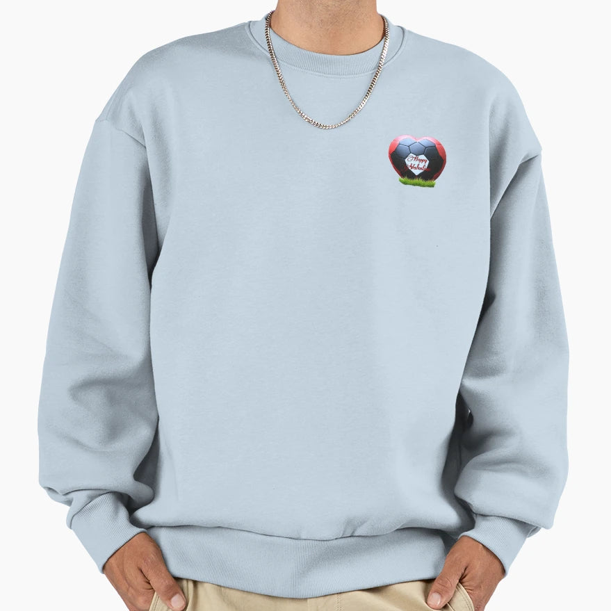 My Valentine Is Football Sweatshirt - Aesthetic Graphic Unisex - T-Shirt, Sweatshirt, Hoodie