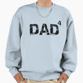Father 4 Dad To Fourth Power Sweatshirt - Minimalist Print for Adults - T-Shirt, Sweatshirt, Hoodie