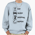 Eat Sleep Hullern Hulahoop Sport Hulagirl Sweatshirt - Graphic Print Unisex - T-Shirt, Sweatshirt, Hoodie