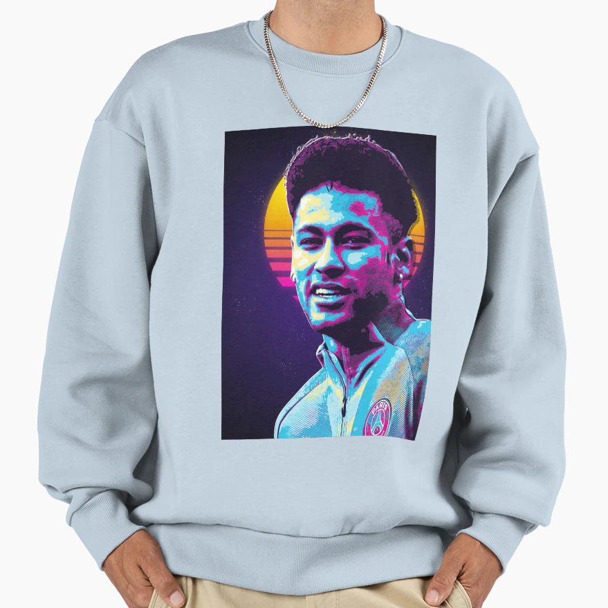 Neymar Jr 80S Sweatshirt - Unique Graphic Unisex - T-Shirt, Sweatshirt, Hoodie