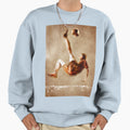 Football Player Sport Art Sweatshirt - Aesthetic Graphic Men Women - T-Shirt, Sweatshirt, Hoodie