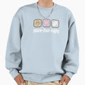Peace Love Rugby Leopard Sports Sweatshirt - Novelty Apparel Unisex - T-Shirt, Sweatshirt, Hoodie