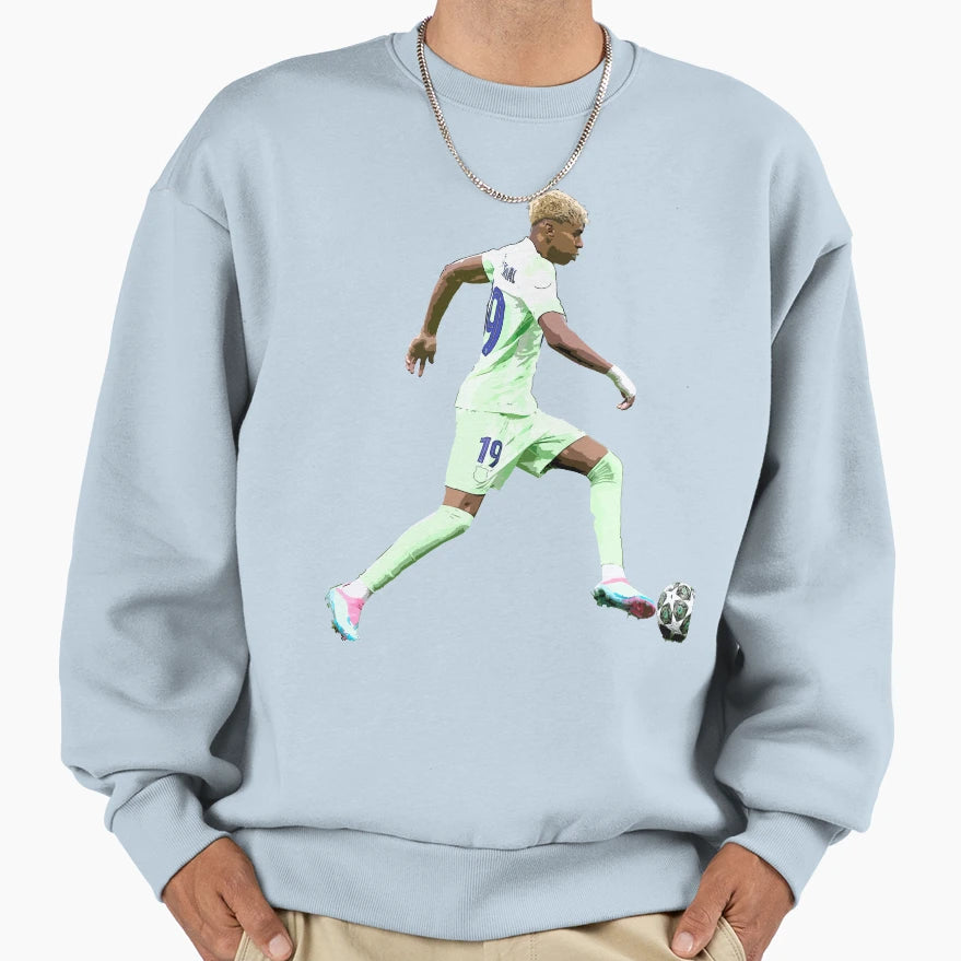 Lamine Yamal Sweatshirt - Aesthetic Graphic Men Women - T-Shirt, Sweatshirt, Hoodie