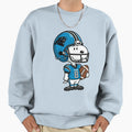 Snoopy Holding Football Carolina Sweatshirt - Streetwear Style Men Women - T-Shirt, Sweatshirt, Hoodie