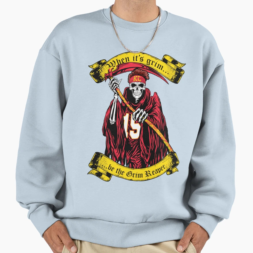 Kc Reaper Sweatshirt - Unique Graphic Unisex - T-Shirt, Sweatshirt, Hoodie