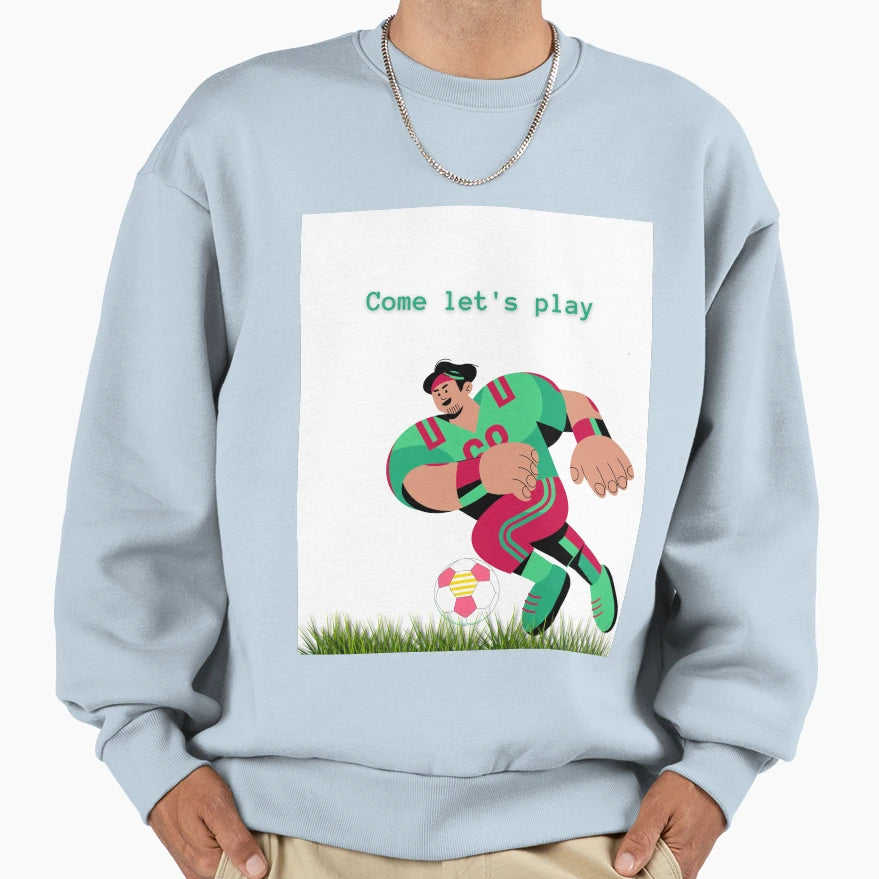 Come Lets Play Sweatshirt - Aesthetic Graphic for Adults - T-Shirt, Sweatshirt, Hoodie