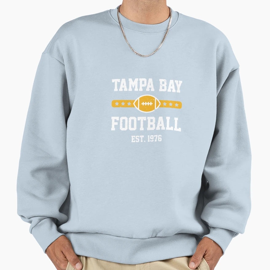 Tampa Bay Football American Sweatshirt - Streetwear Style Men Women - T-Shirt, Sweatshirt, Hoodie