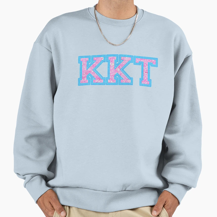 Kkt Glitter Sweatshirt - Fun Novelty Design Unisex - T-Shirt, Sweatshirt, Hoodie