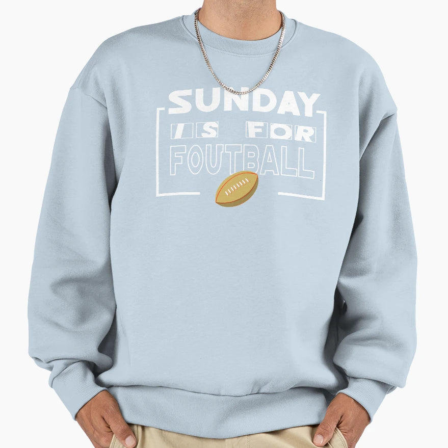 Enjoy Your Weekend Sunday Is Football T-Shirt - Trendy Graphic for Adults - T-Shirt, Sweatshirt, Hoodie