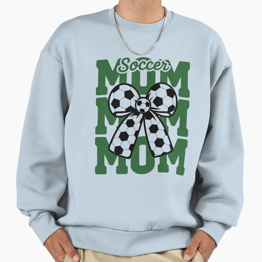 Soccer Mom Coquette Bow Sister Teen Sweatshirt - Streetwear Style Men Women - T-Shirt, Sweatshirt, Hoodie