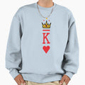 King Hearts Sweatshirt - Graphic Print for Adults - T-Shirt, Sweatshirt, Hoodie