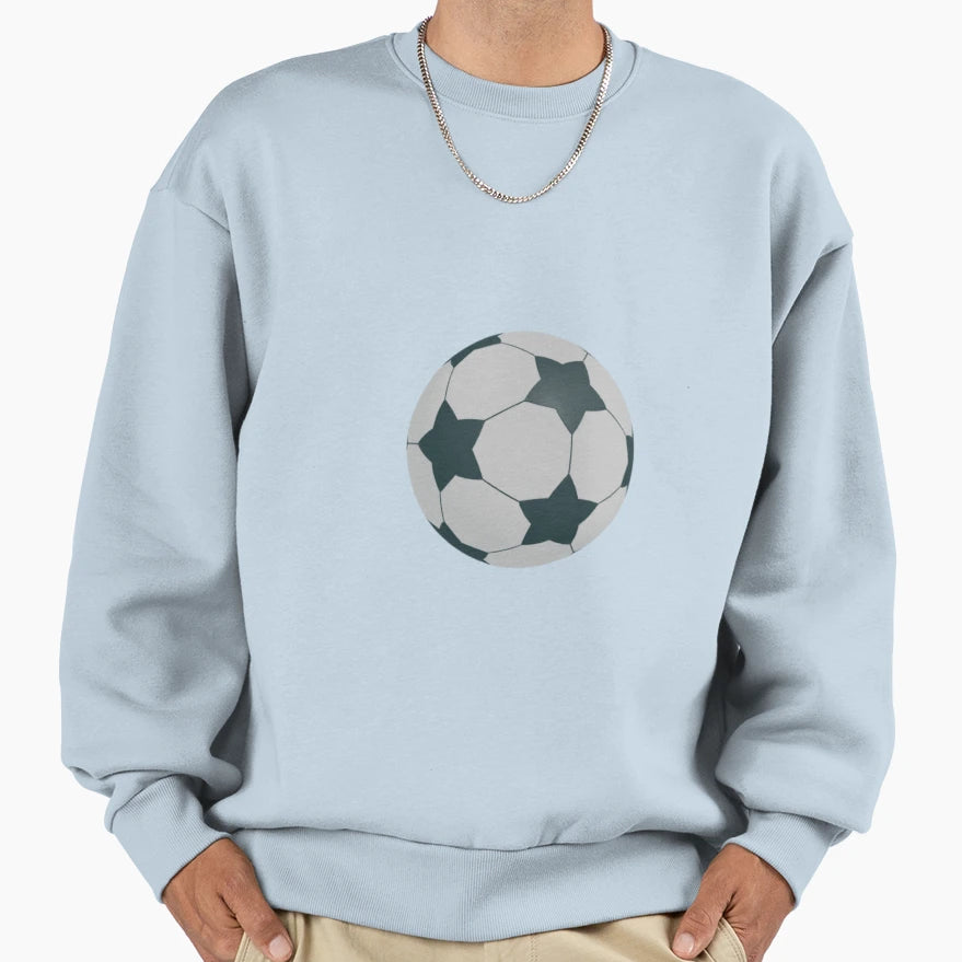 Soccer Ball Sweatshirt - Casual Everyday Wear Unisex - T-Shirt, Sweatshirt, Hoodie