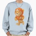 Football Bear Sports Art Sweatshirt - Minimalist Print Unisex - T-Shirt, Sweatshirt, Hoodie