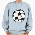 Football Soccer Ball Sweatshirt - Aesthetic Graphic Unisex - T-Shirt, Sweatshirt, Hoodie