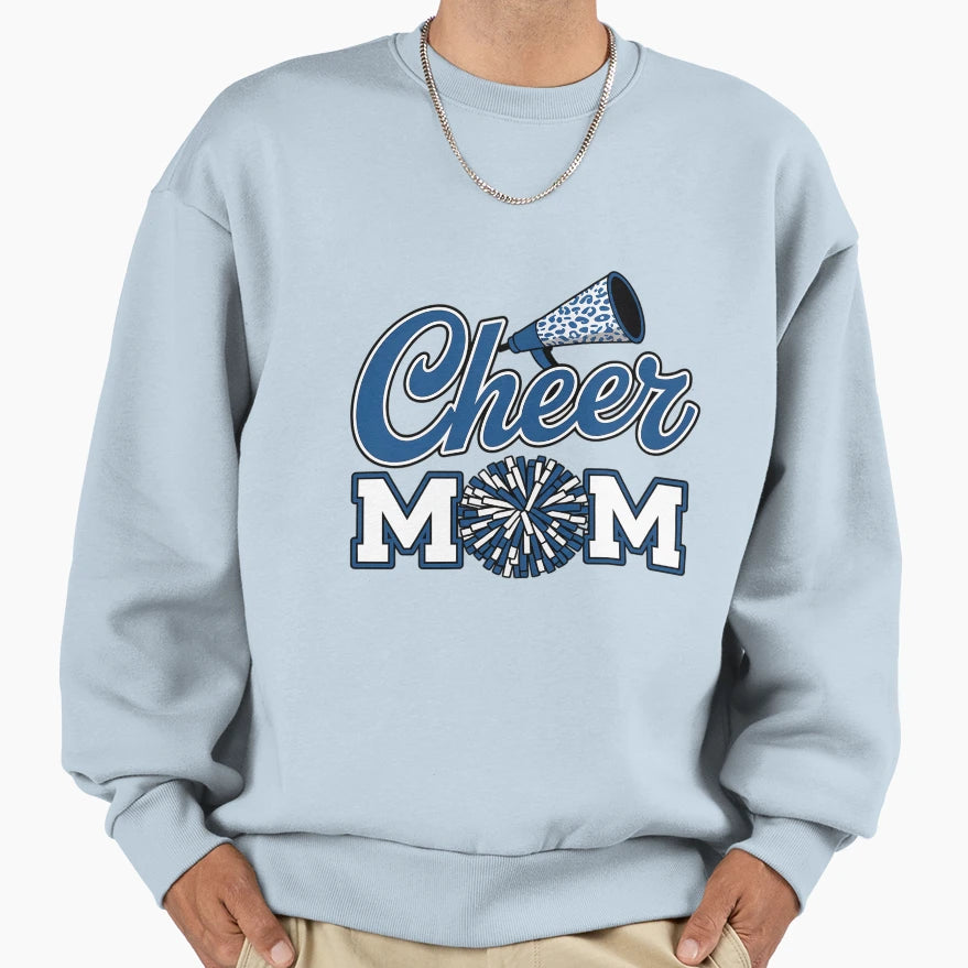Cheer Mom Cheerleader Mom Cheer Sweatshirt - Casual Everyday Wear Unisex - T-Shirt, Sweatshirt, Hoodie
