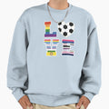 Soccer Pride Lgbtq Flags Love Sweatshirt - Custom Art Print Men Women - T-Shirt, Sweatshirt, Hoodie