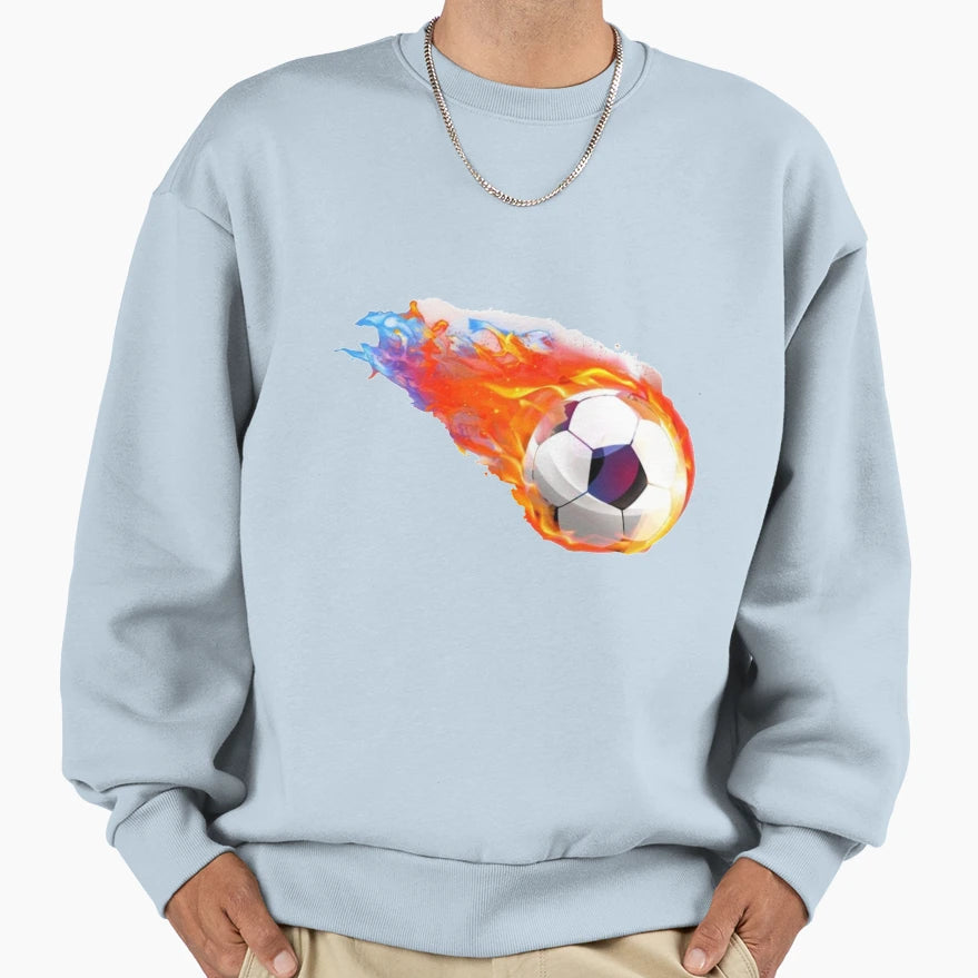 Fire Ball Sweatshirt - Trendy Graphic Unisex - T-Shirt, Sweatshirt, Hoodie