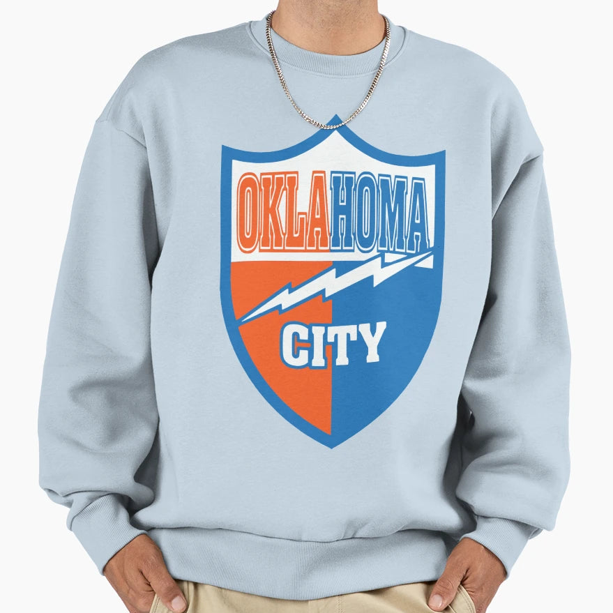 Oklahoma City Sweatshirt - Custom Art Print for Adults - T-Shirt, Sweatshirt, Hoodie