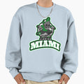 Miami Florida Skeleton Skater Athletic Sweatshirt - Novelty Apparel Unisex - T-Shirt, Sweatshirt, Hoodie