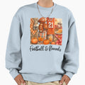 Watercolor Football And Flannels Sweatshirt - Novelty Apparel Men Women - T-Shirt, Sweatshirt, Hoodie
