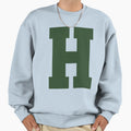 Alphabet Green H Sports Letter H Sweatshirt - Novelty Apparel Unisex - T-Shirt, Sweatshirt, Hoodie