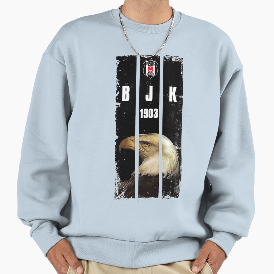 Besiktas Eagle Sweatshirt - Streetwear Style for Adults - T-Shirt, Sweatshirt, Hoodie