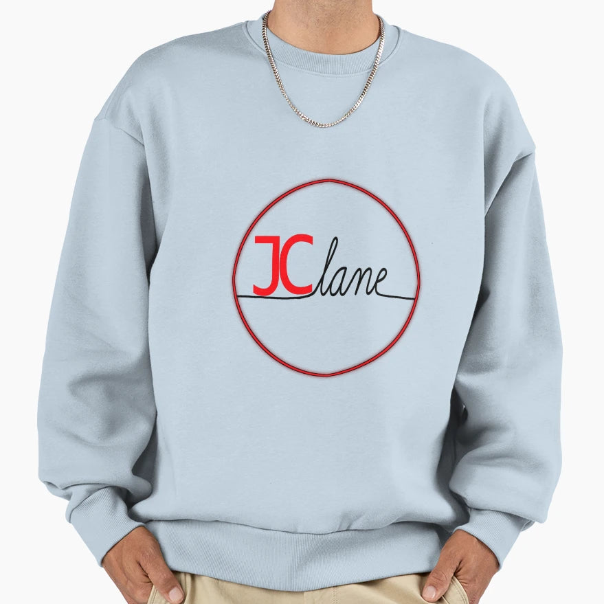 Jc Lane Loops Red Sweatshirt - Minimalist Print for Adults - T-Shirt, Sweatshirt, Hoodie