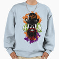 Hipster Skull Head Logo Bearded Sweatshirt - Trendy Graphic Men Women - T-Shirt, Sweatshirt, Hoodie