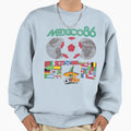 Mexico 86 World Cup Sweatshirt - Fun Novelty Design for Adults - T-Shirt, Sweatshirt, Hoodie