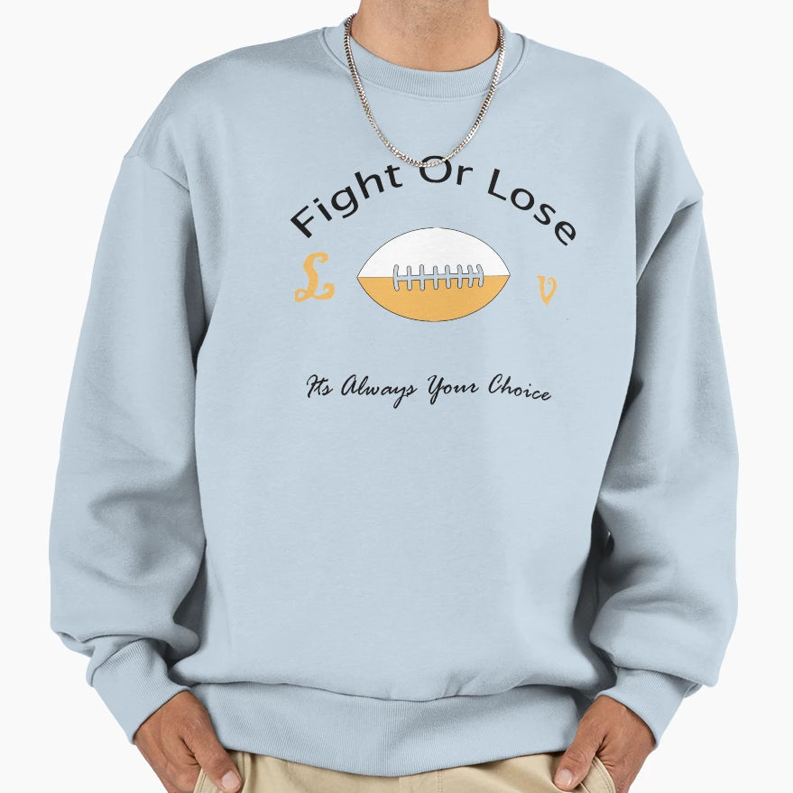 American Football Super Bowl Sweatshirt - Graphic Print Unisex - T-Shirt, Sweatshirt, Hoodie