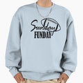 Sunday Funday Football Sport Short T-Shirt - Minimalist Print Men Women - T-Shirt, Sweatshirt, Hoodie