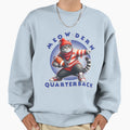 Funny Cat Football Quarterback Cat Sweatshirt - Unique Graphic for Adults - T-Shirt, Sweatshirt, Hoodie