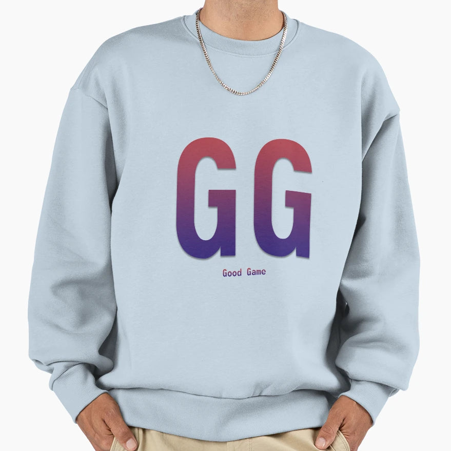 Slogan Gg Good Game Bodbeli Sweatshirt - Novelty Apparel Unisex - T-Shirt, Sweatshirt, Hoodie