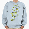 Lightening Bolt Green Sweatshirt - Streetwear Style for Adults - T-Shirt, Sweatshirt, Hoodie
