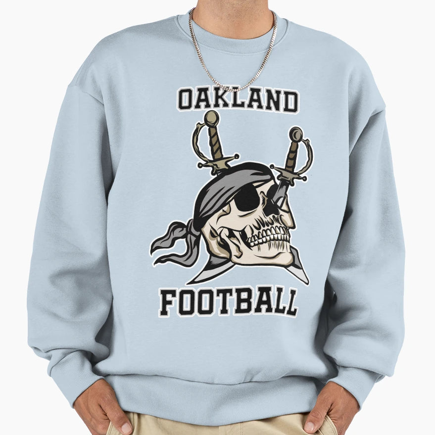 Oakland Football T-Shirt - Casual Everyday Wear for Adults - T-Shirt, Sweatshirt, Hoodie